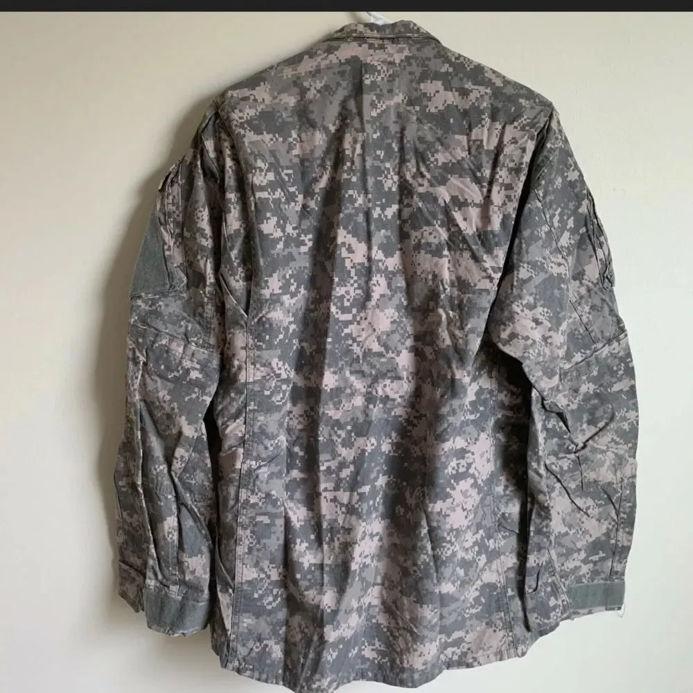 Army Coat Camo Jacket Size Medium Combat Uniform Camouflage Military